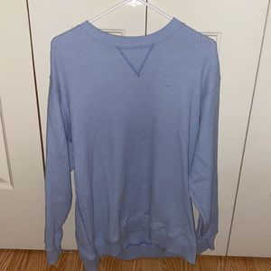 Blue knit sweater (great condition)